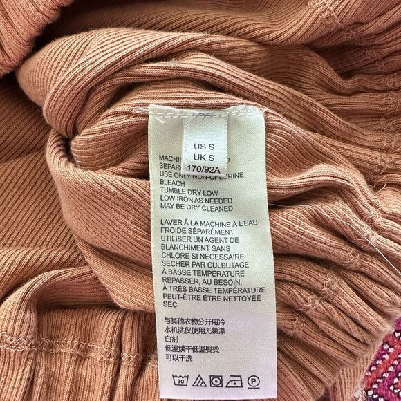 Free People S Cross Country Boho Embroidered Sienna Bell-Sleeve Top - Picture 8 of 12